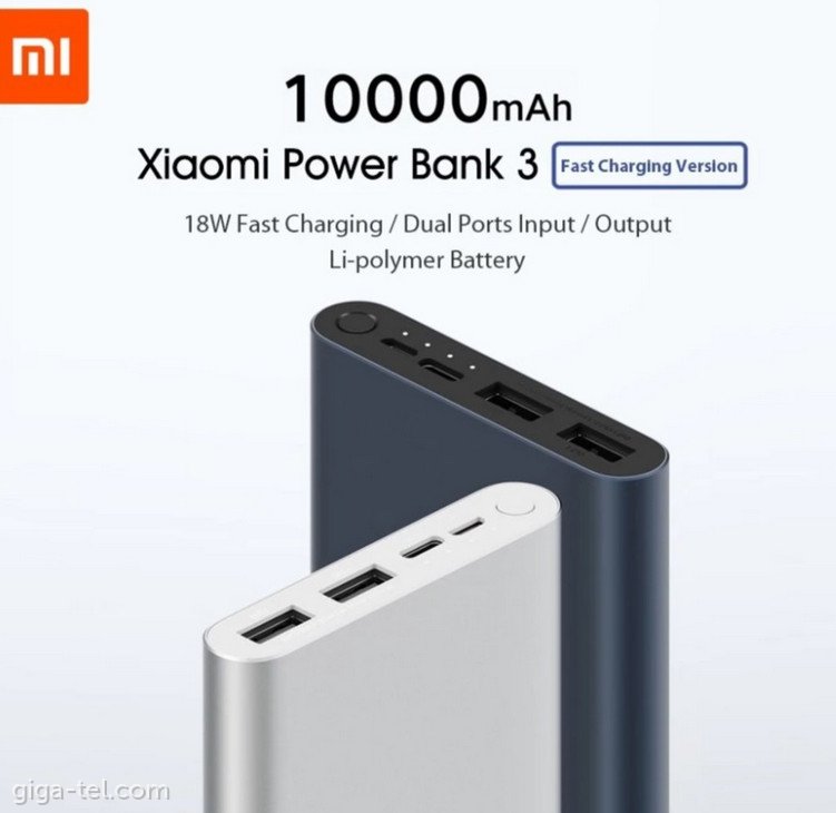 Redmi PLM13ZM مدل  Xiaomi پاور بانک شیایومی فلزی Power Bank