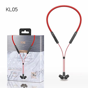 KL-05 نکبند هندزفری گردنی بلوتوثی کین Wireless Headset